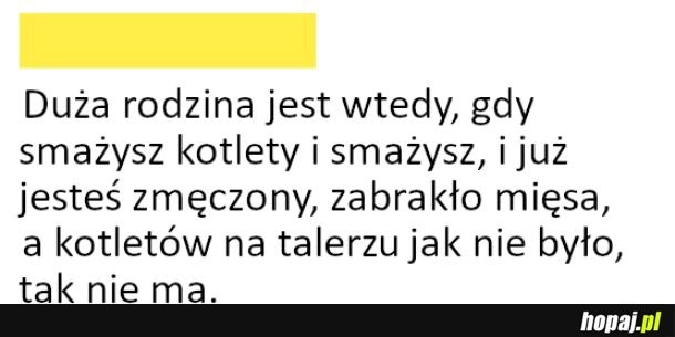 
    Duża rodzina