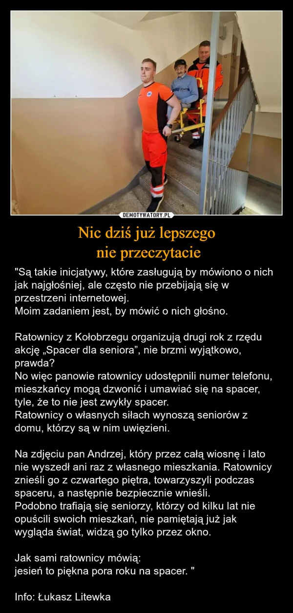 
    Nic dziś już lepszego nie przeczytacie