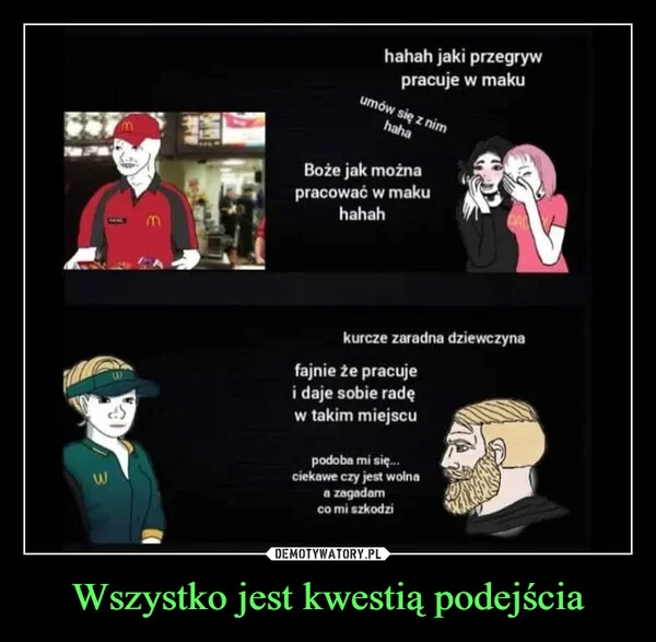 
    Wszystko jest kwestią podejścia