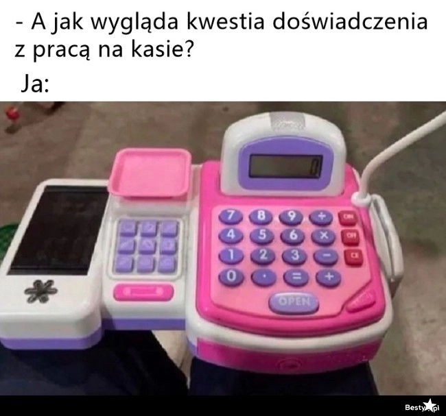 
    Doświadczenie zbierane od małego 