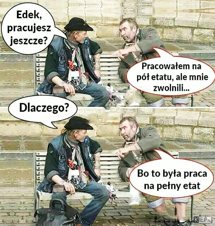 
    Edek, pracujesz jeszcze? 