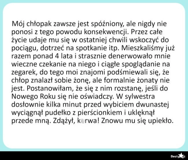 
    Wszystko na ostatnią chwilę 