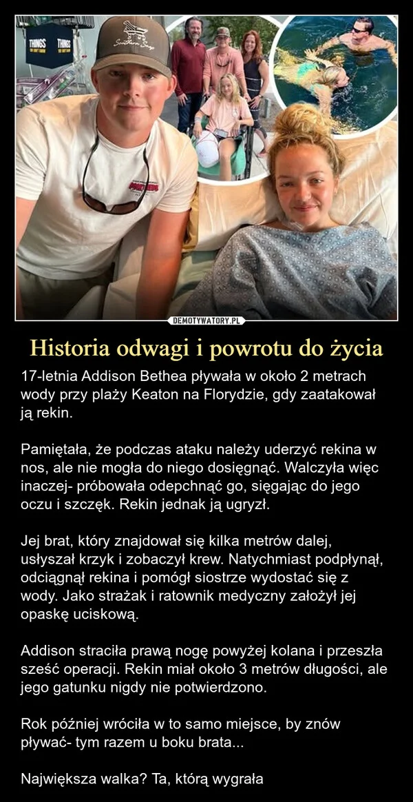 
    Historia odwagi i powrotu do życia