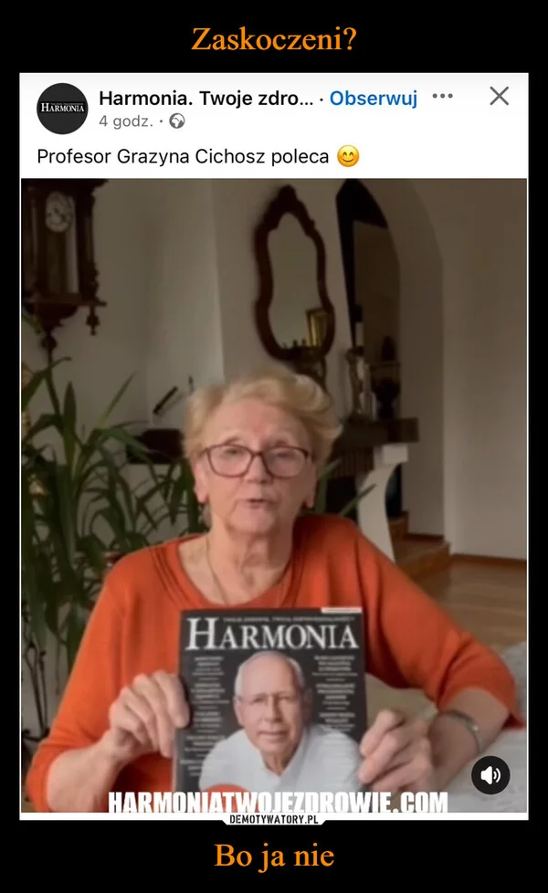 
    Zaskoczeni? Bo ja nie