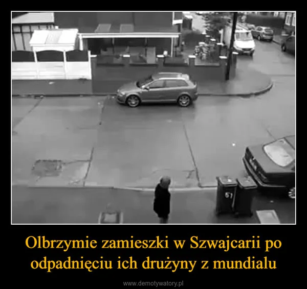
    Olbrzymie zamieszki w Szwajcarii po odpadnięciu ich drużyny z mundialu