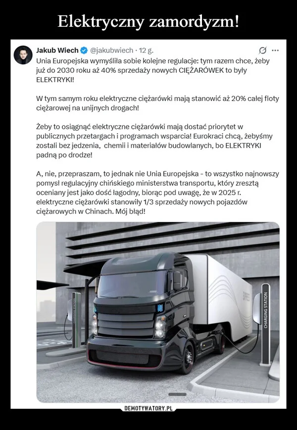 Elektryczny zamordyzm!