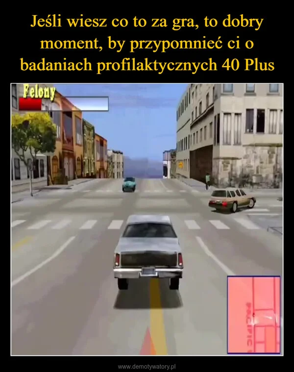 
    Jeśli wiesz co to za gra, to dobry moment, by przypomnieć ci o badaniach profilaktycznych 40 Plus