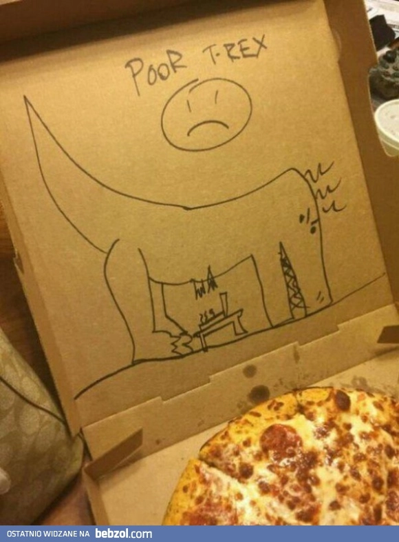 Biedny T-rex