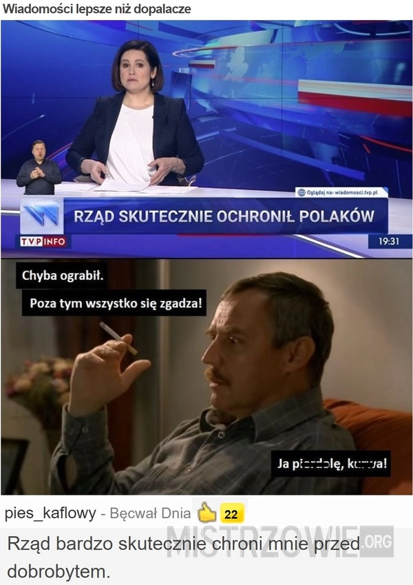 
    Wiadomości lepsze niż dopalacze