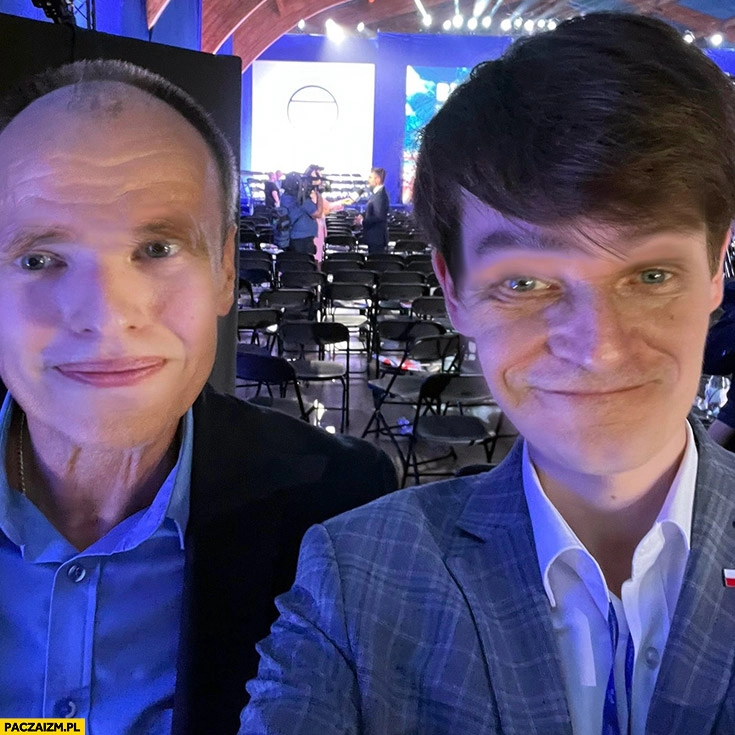 
    Kukiz Szafarowicz zamiana twarzy face swap