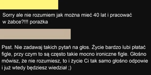 
    Praca nie hańbi