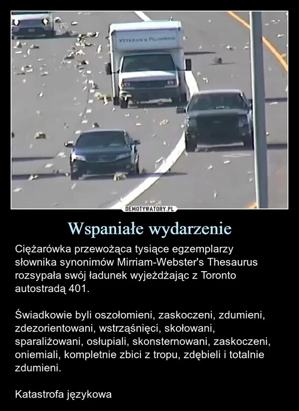
    Wspaniałe wydarzenie