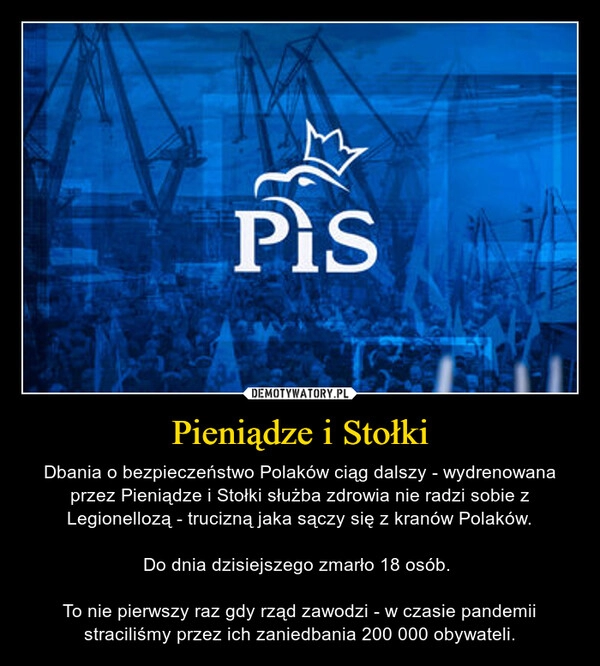 
    Pieniądze i Stołki