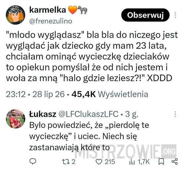 
    Młody wygląd