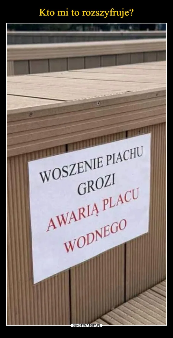 
    Kto mi to rozszyfruje?
