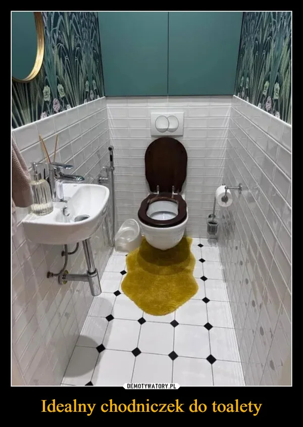 
    Idealny chodniczek do toalety
