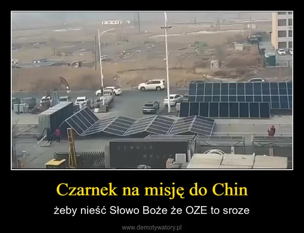 
    Czarnek na misję do Chin
