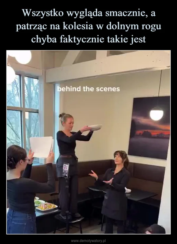 
    Wszystko wygląda smacznie, a patrząc na kolesia w dolnym rogu chyba faktycznie takie jest