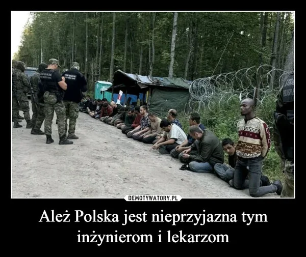 
    Ależ Polska jest nieprzyjazna tym inżynierom i lekarzom