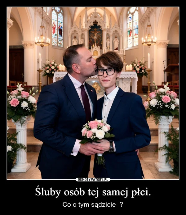 
    Śluby osób tej samej płci.
