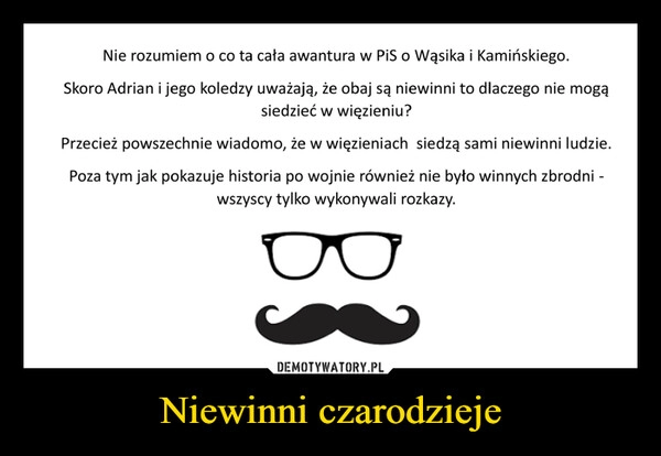 
    Niewinni czarodzieje