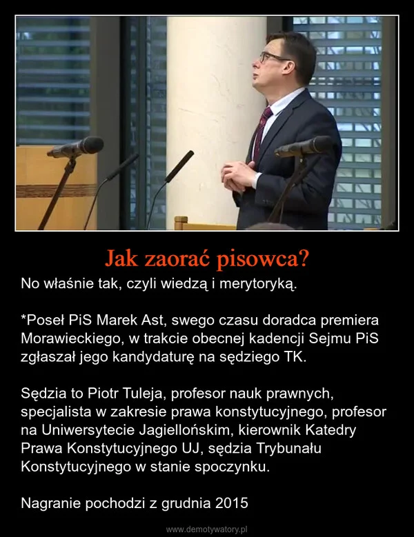 
    Jak zaorać pisowca?