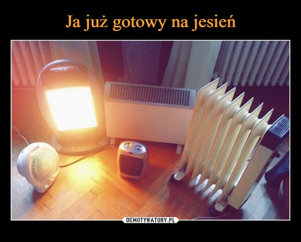 
    Ja już gotowy na jesień