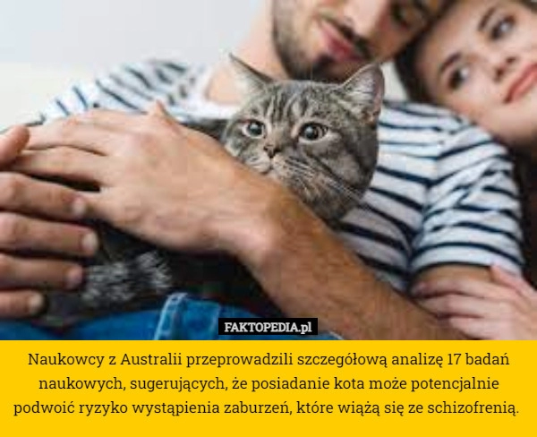 
    Naukowcy z Australii przeprowadzili szczegółową analizę 17 badań naukowych,