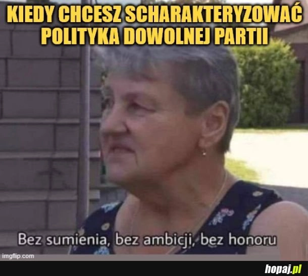 
    Polityk.