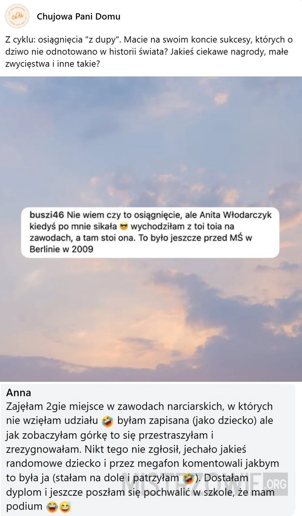
    Osiągnięcia