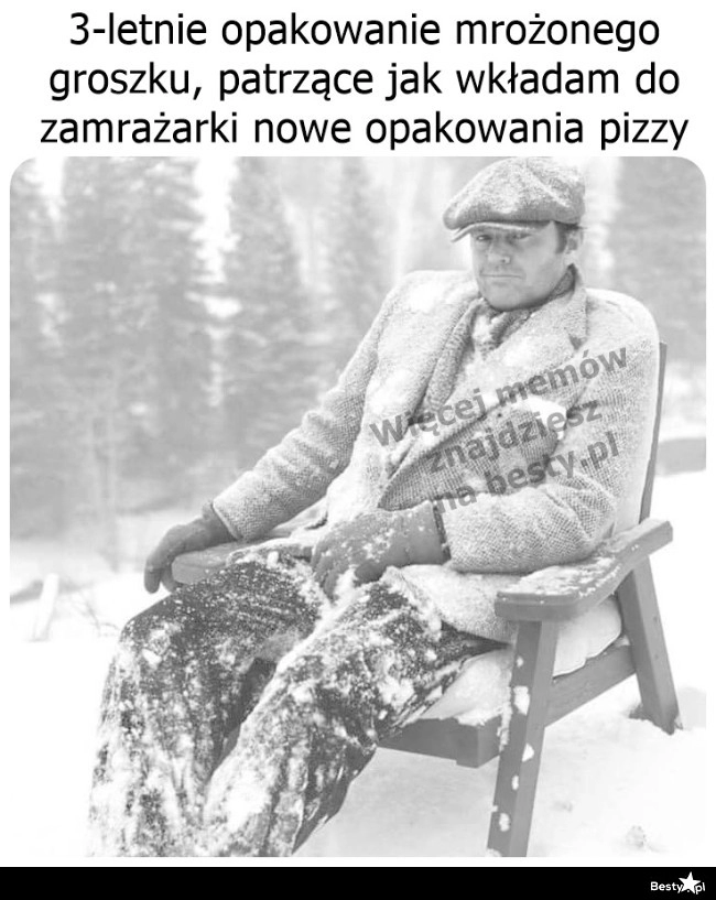 
    Groszek w zamrażarce 