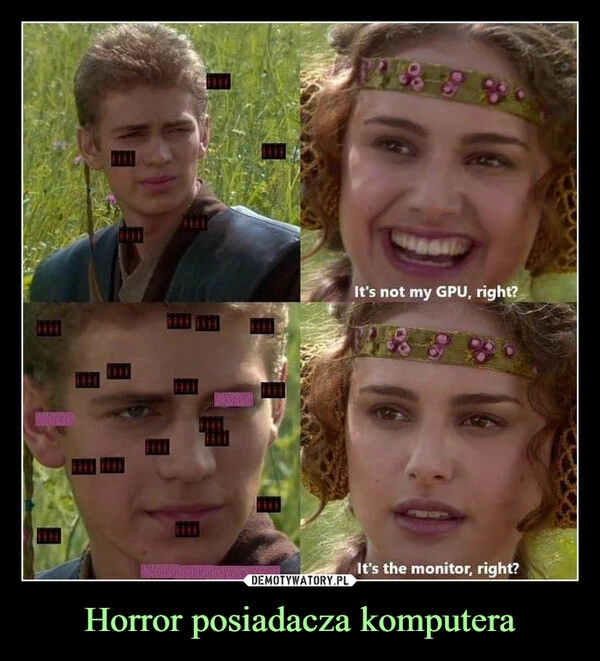 
    Horror posiadacza komputera