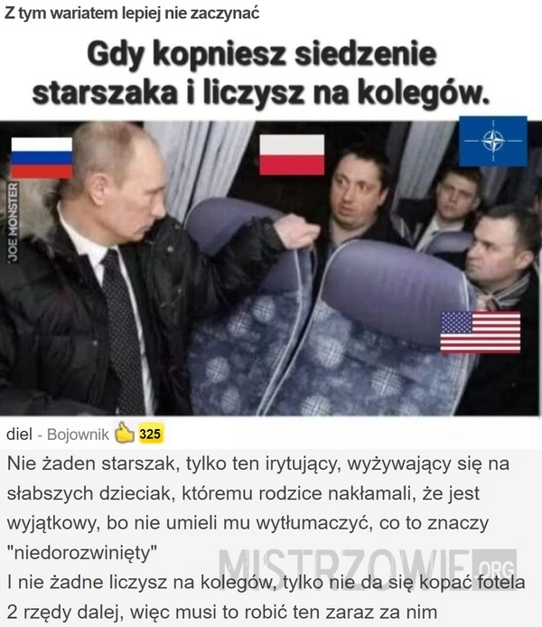 
    Z tym wariatem lepiej nie zaczynać