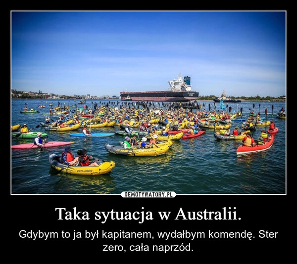 
    Taka sytuacja w Australii.