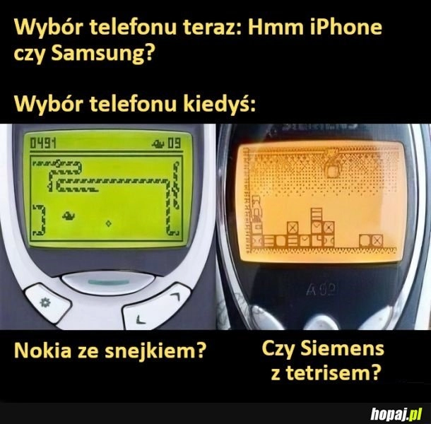 
    Wybór telefonu