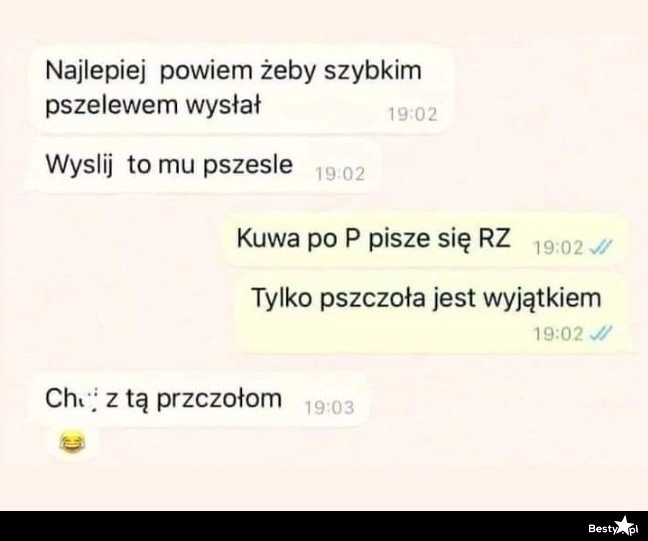 
    Problemy z pisownią 