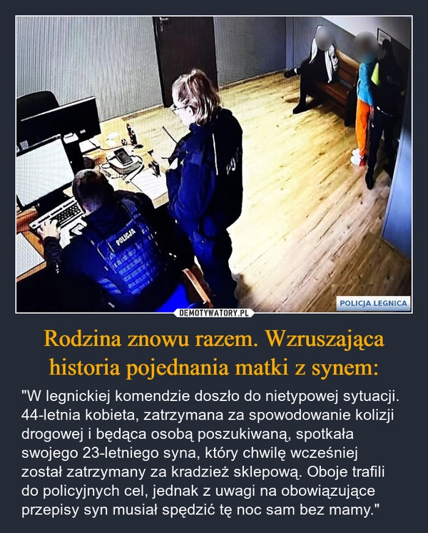 
    Rodzina znowu razem. Wzruszająca historia pojednania matki z synem: