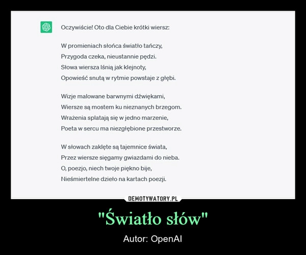 
    "Światło słów"