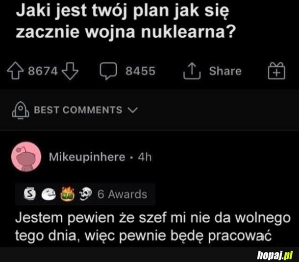 
    Plan na wojnę