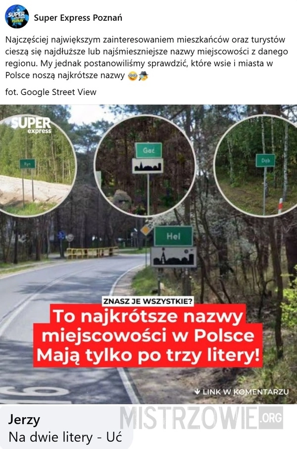 
    Miejscowości