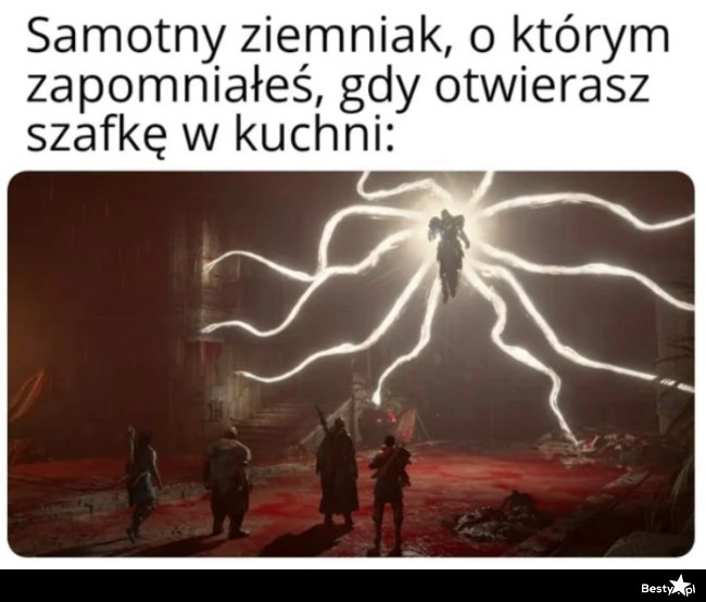 
    Samotny ziemniak 