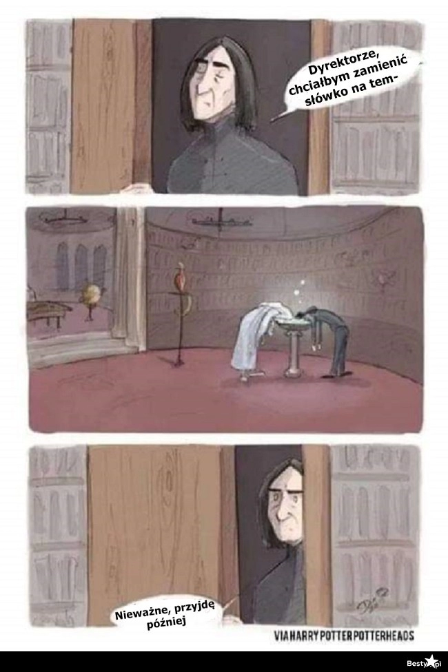 
    Snape u dyrektora 