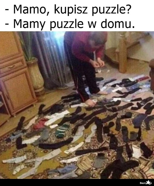 
    Puzzle w domu 