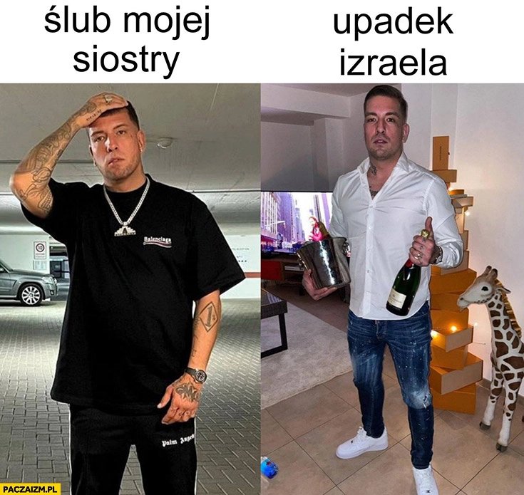 
    Ślub mojej siostry vs upadek Izraela strój ubiór wygląd