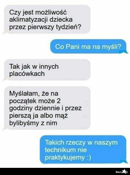 
    Aklimatyzacja dziecka 