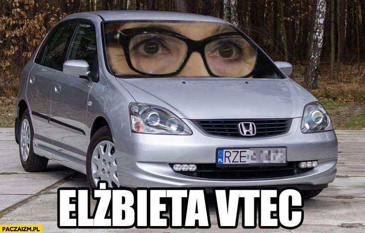 
    Elżbieta Witek VTEC Honda