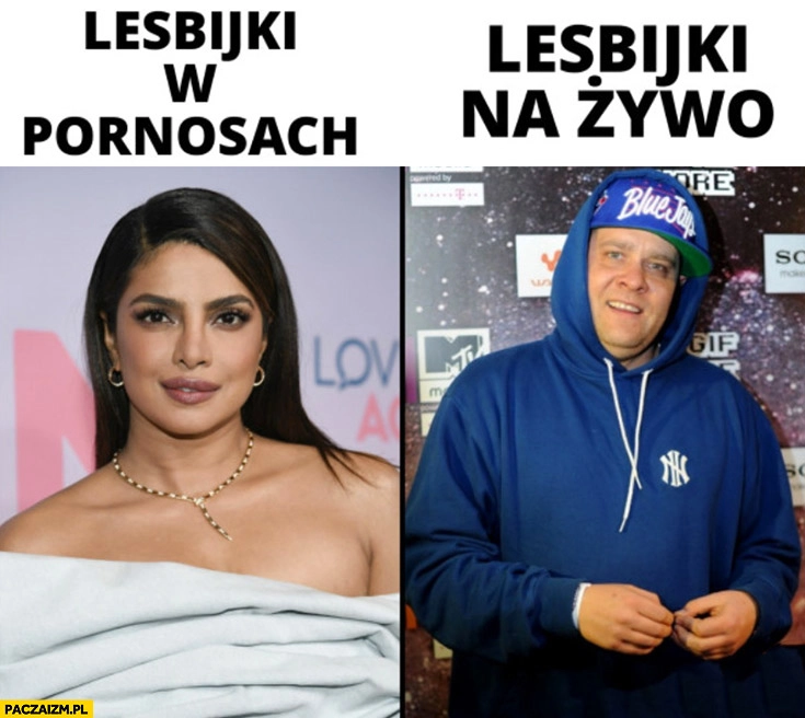 Lesbijki w filmach dla dorosłych vs na żywo Tede