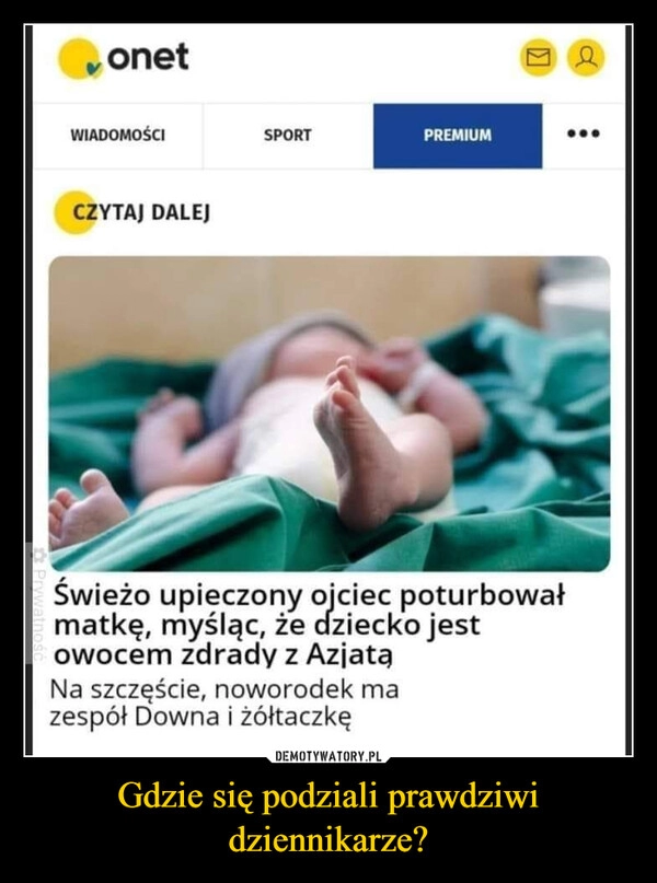 
    Gdzie się podziali prawdziwi dziennikarze?