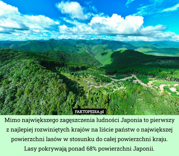 
    Mimo największego zagęszczenia ludności Japonia to pierwszy z najlepiej