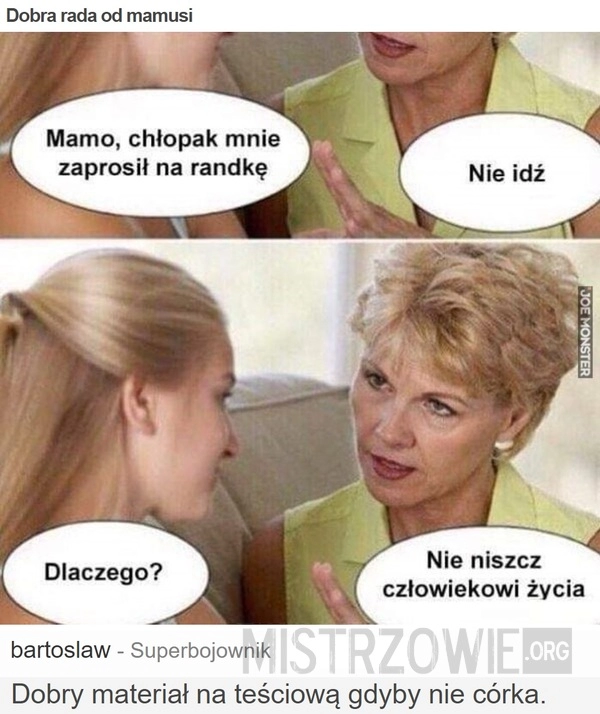 
    Dobra rada od mamusi